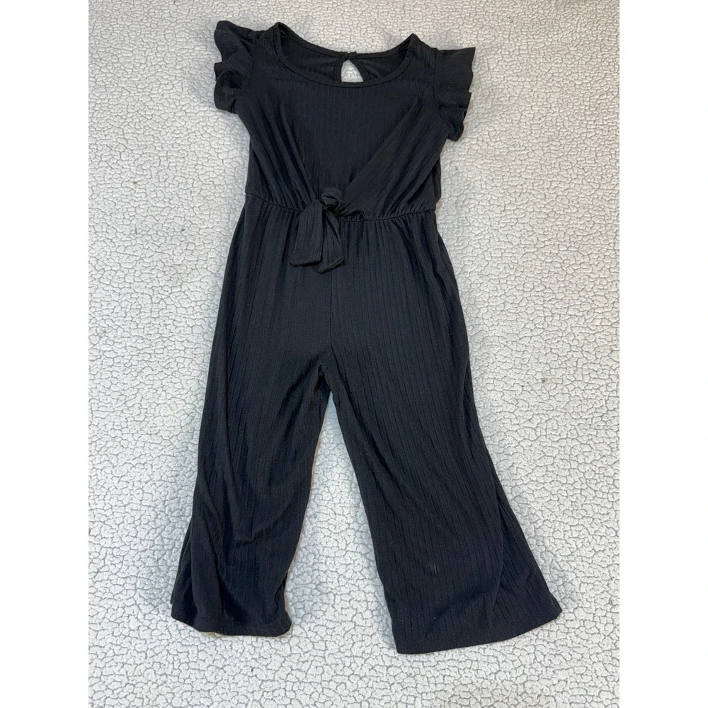 N/A black ribbed